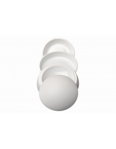 Sphere in 4 pieces, white,...