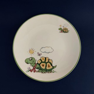 Dinner plate "Turtle"