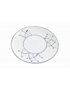 Fireworks blue - Dessert plate