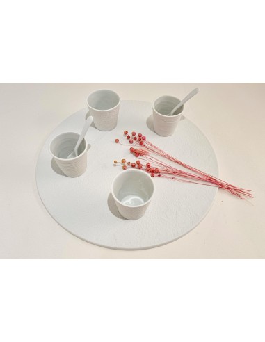 Round Tray, Granite Collection