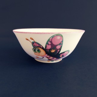 Bowl "Pink butterfly"
