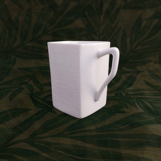 Mug carré "Granité"