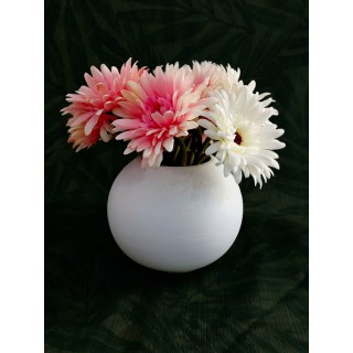 Vase boule "Granité"
