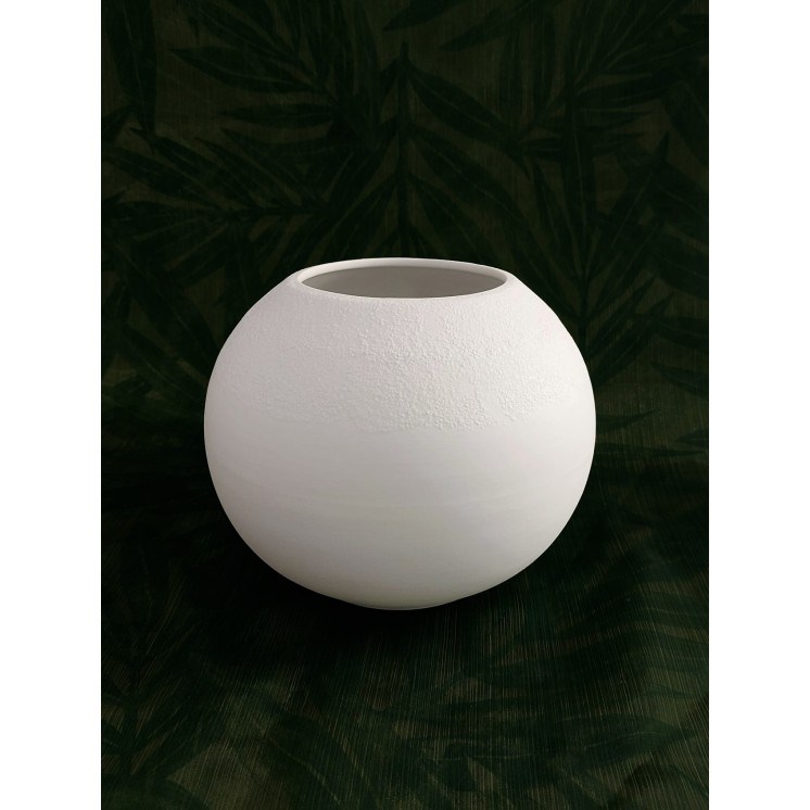 Vase boule "Granité"