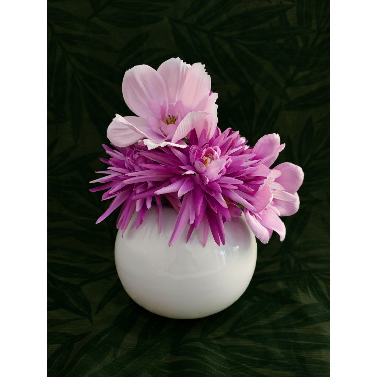 Vase boule uni
