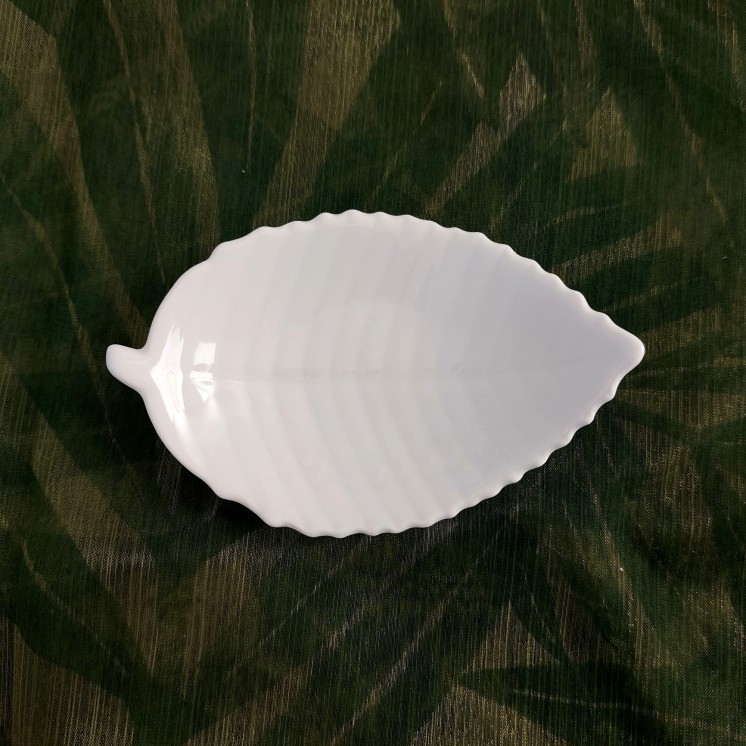 Petite coupelle feuille de châtaigner