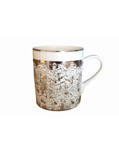 Mug ronde, Collection Etoilée platine